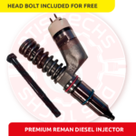 10R0955 (C-16/C-18) - Premium Reman Diesel Injector - $250.00 + $200.00 Core Charge Free Shipping in all orders