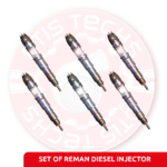 0 986 435 567 MAXXFORCE REMANUFACTURED INJECTOR – 6 Injectors Set – $1,500.00 + $600.00 Core Free Shipping in all orders