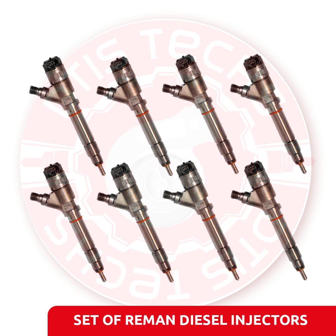 0986 435 504 LLY-set 0986435504 LLY (2004 1/2 - 2005) – 8 Injectors Set – $1,600.00 + $800.00 Core Free Shipping in all orders - Image 1