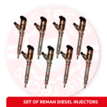 0986435520 LMM (2007 1/2-2010) – 8 Injectors Set – $1,600.00 + $800.00 Core Free Shipping in all orders