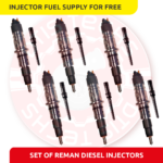 0986435519 (2007 - 2010 1/2) Cab & chassis – 6 Injectors Set FUEL SUPPLY INCLUDED – $1,500.00 + $600.00 Core Free Shipping in all orders