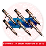 0986435539 REMAN by BOSCH - 6 Injectors Set - $3,300.00 + $600.00 Core Free Shipping in all orders