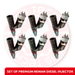 10R3262 (C-11/C-13) - Set of Premium Reman Diesel Injectors - 6 Injectors Set - $1,500.00 + $1,200.00 Core Free Shipping in all orders