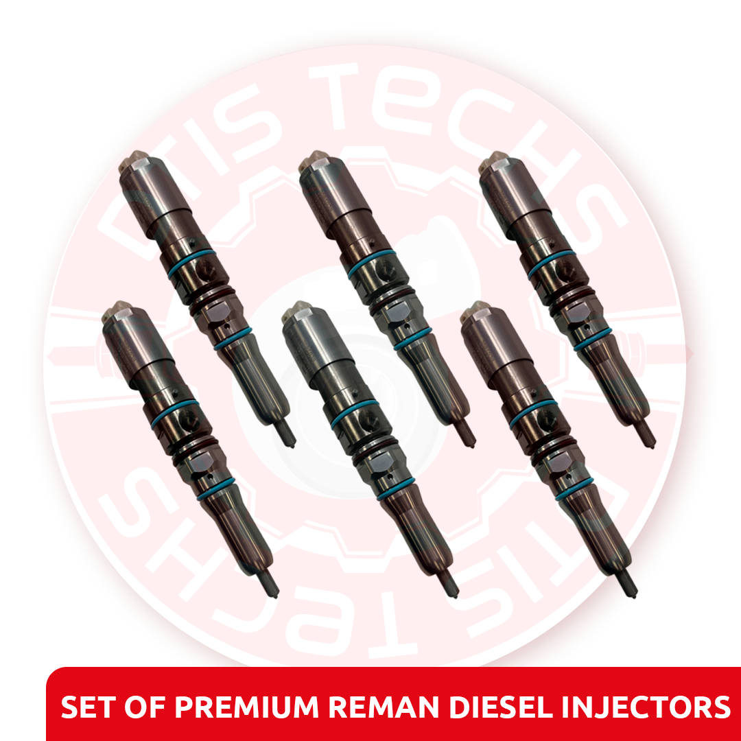 10R5503-set 10R5503 - Set of Premium Reman Diesel Injectors - 6 Injectors Set - $1,800.00 + $1,200.00 Core Free Shipping in all orders - Image 1