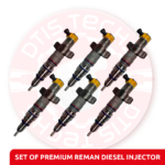 10R9002 (C-9 Marine) - Set of Premium Reman Diesel Injectors - 6 Injectors Set - $3,000.00 + $1,200.00 core Free Shipping in all orders