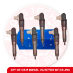 1972591 OEM by DELPHI - 6 Injector Set - $5,400.00+$1,200.00 Core Charge Free Shipping in all orders