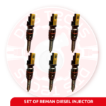 2314737 Reman - 6 Injectors Set - 1,800.00$ +  1,200.00$ CORE FREE SHIPPING IN ALL ORDERS