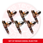 3411762 (N14) - 6 Injectors Set - $1200.00 + $900.00 Core Free Shipping in all orders