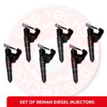 3652516 (L10) - $1,200.00 + $900.00 - 6 Injectors Set - Core Charge Free Shipping in all orders