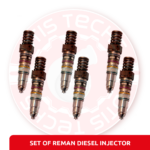 4062567 (ISX) - 6 Injectors Set - $1,200.00 + $600.00 Core Free Shipping in all orders