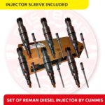 5579419 (ISX 15) - SET OF REMAN DIESEL INJECTORS BY CUMMINS- 6 Injectors Set Injector Fuel Supply included for Free - $7,950.00 + $600.00 Core Free Shipping in all orders <b style="color: red;">(Offer $6,360.00 + $600 Core)</b>