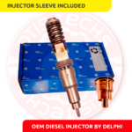 82003218 D12D Delphi DIESEL INJECTOR 465 HP Injector Sleeve Included –$500.00+$100.00 Core Charge Free Shipping in all orders