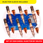 85000416 D12D 465 HP – 6 OEM Injectors Set – $3,000.00 + $600.00 Core Free Shipping in all orders