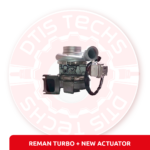 REBUILT VOLVO D11F/EPA07 #85136180 TURBO HE400VG/HE451VE - $2,700.00+$600.00 CORE + $200.00 ACTUATOR CORE  DEPOSIT - WITH OEM ACTUATOR BY HOLSET INCLUDED