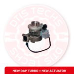 NEW DAP VOLVO D13F/EPA07 #85140458 TURBO HE400VG/HE451VE - $3,200.00+$600.00 CORE + $200.00 ACTUATOR CORE  DEPOSIT - WITH OEM ACTUATOR BY HOLSET INCLUDED