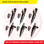 85150916 D13M High Pressure – SET OF PREMIUM REMAN DIESEL INJECTORS – 6 Injectors Set – $2,550.00 + $1200.00 Core Free Shipping in all orders