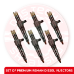 A9360702887 MERCEDES ACTROS -SET OF PREMIUM REMAN DIESEL INJECTORS – 6 Injectors Set – $2,100.00 + $1,200.00 Core Free Shipping in all orders