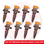 AP63800 AA (1994-1998) – 8 Injectors Set – Set of Premium Reman Diesel Injectors - $1,600.00 + $800.00 Core Free Shipping in all orders