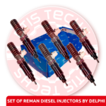 EX631018 (14.0) - Set of REMAN injectors by Delphi- $3,480.00+$1,200.00 Core Charge Free Shipping in all orders