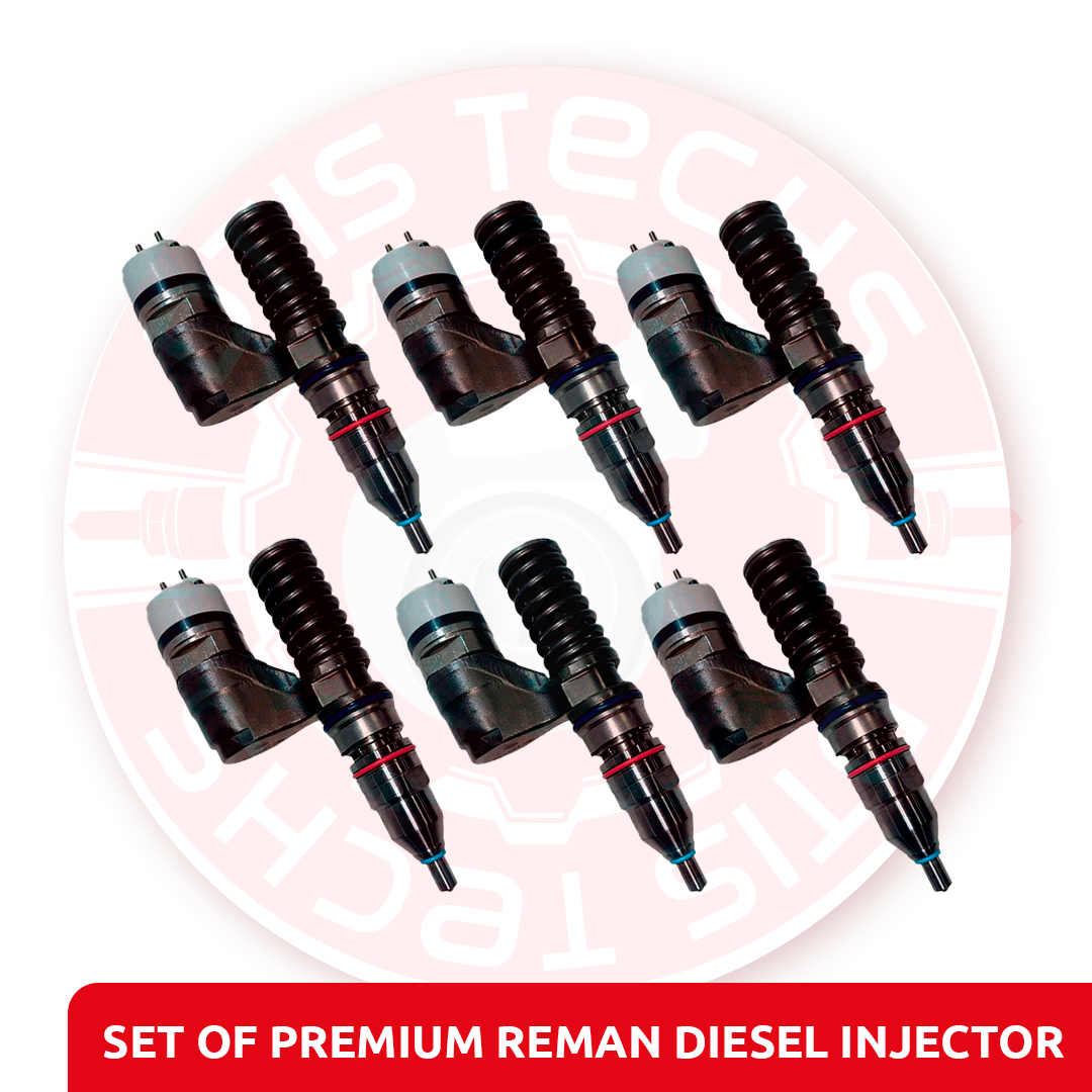 OR9592-set 0R9592 (3176) - Set of Premium Reman Diesel Injectors - 6 Injectors set - $1,500.00+$1,200.00 Core Charge Free Shipping in all orders - Image 1