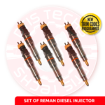 A4600170312 – 6 Injectors Set – $1,800.00 + $1,200.00 Core Free Shipping in all orders