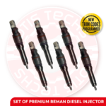2047600 SET OF PREMIUM REMAN DIESEL INJECTORS – 6 Injectors Set – $1,800.00 + $1,200.00 Core Free Shipping in all orders